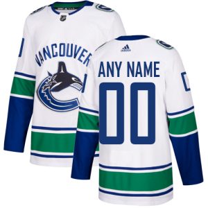 NHL Vancouver Canucks Pelipaita Custom Vieras Valkoinen Authentic